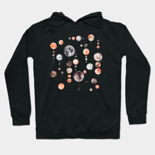 Full Moons - Geometric Astronomy Hoodie